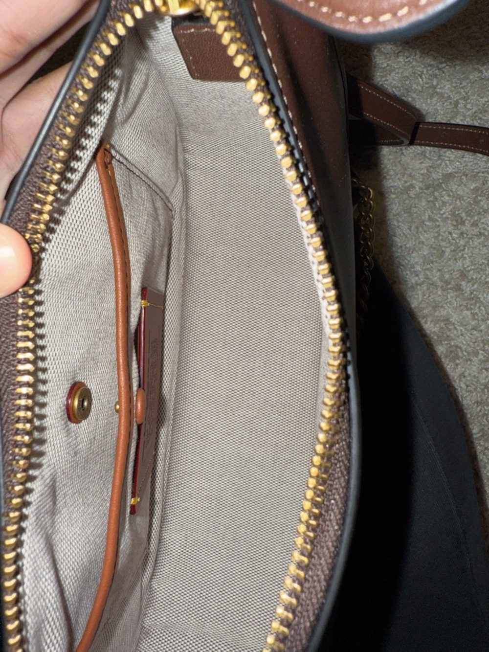 Coach waverly bag in Brass/Maple - Picture 8 of 8